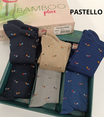 Pánské krátké ponožky N624 Tellini S.R.L. Velkoobchodní oblečení